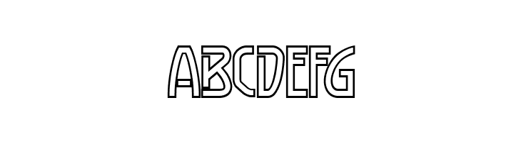 Luxembourg 1910 Contur  Free Fonts Download