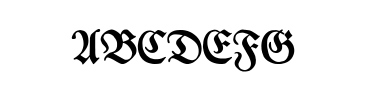 Breitkopf FrakturUNZ1L  Free Fonts Download