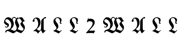 Breitkopf FrakturUNZ1L Italic  Free Fonts Download