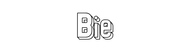 Preussische VI 9 Schatten-Linie  Free Fonts Download