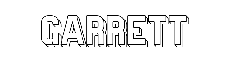 Preussische VI 9 Schatten-Linie  Free Fonts Download