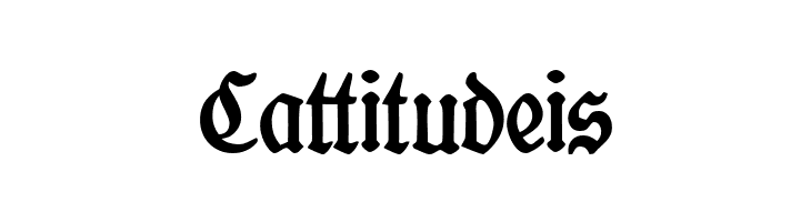 CATProfessorKrauseFraktur  Free Fonts Download