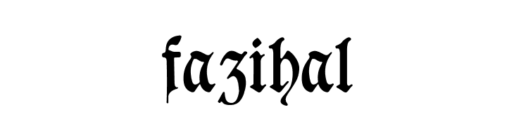 Goeschen Fraktur UNZ1A  Free Fonts Download