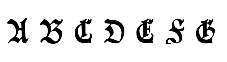 Goeschen Fraktur UNZ1A Italic  Free Fonts Download