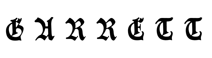 Goeschen Fraktur UNZ1A Italic  Free Fonts Download