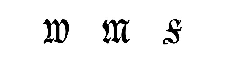 Goeschen Fraktur UNZ1A Italic  Free Fonts Download