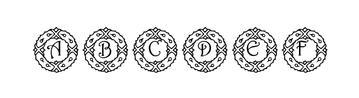 pf_wreath  Free Fonts Download