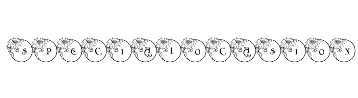 pf_xmas_flower1  Free Fonts Download