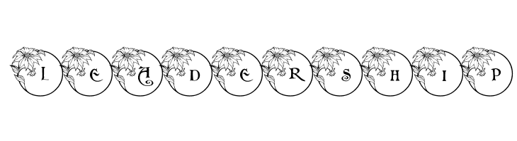 pf_xmas_flower1  Free Fonts Download