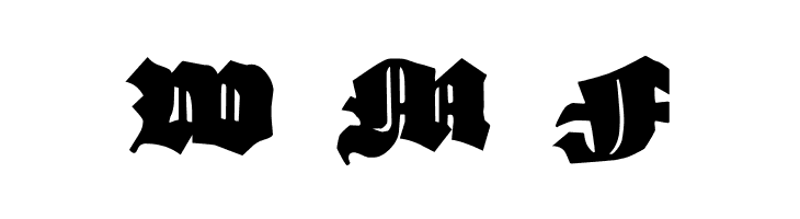 Ganz Grobe Gotisch UNZ1A  Free Fonts Download