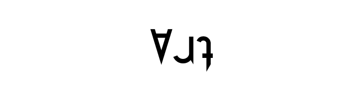Quirkus Upside Down  Free Fonts Download