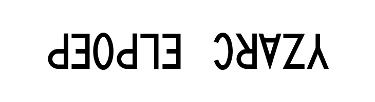 Quirkus Upside Down  Free Fonts Download