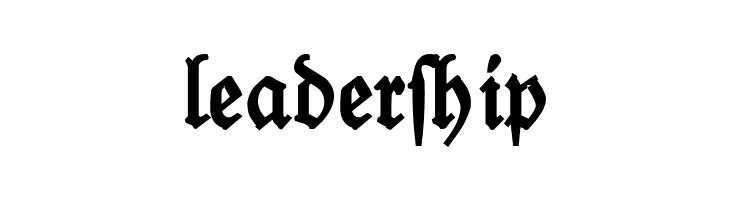 Leipzig Fraktur Bold  Free Fonts Download