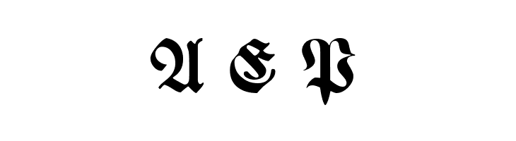 WieynckFrakturUNZ1L-BoldItalic  Free Fonts Download