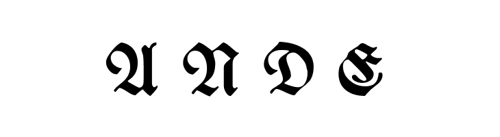 WieynckFrakturUNZ1L-BoldItalic  Free Fonts Download