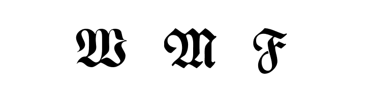 WieynckFrakturUNZ1L-BoldItalic  Free Fonts Download