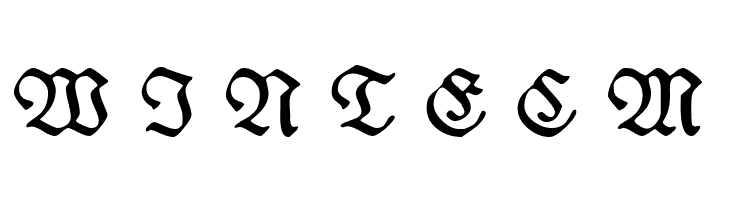 WieynckFrakturUNZ1L-Italic  Free Fonts Download