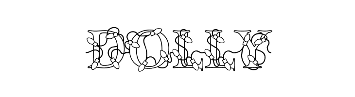 PC Lights  Free Fonts Download