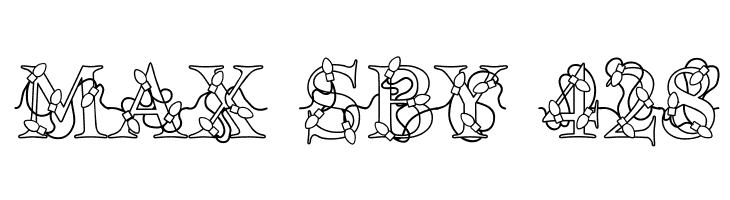 PC Lights  Free Fonts Download