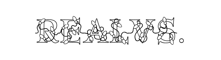 PC Lights  Free Fonts Download