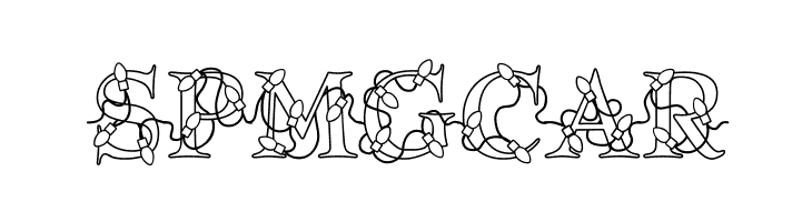 PC Lights  Free Fonts Download
