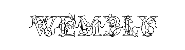 PC Lights  Free Fonts Download