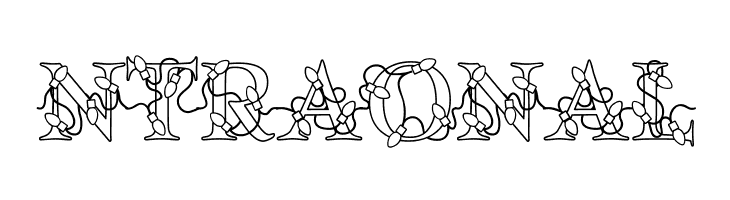 PC Lights  Free Fonts Download