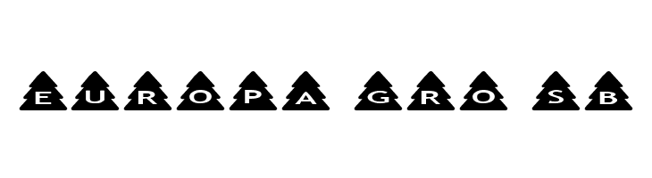 AlphaShapes xmas trees  Free Fonts Download