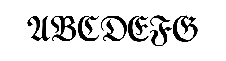 TypographerFrakturUNZ1 Medium  Free Fonts Download