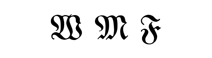 TypographerFraktur UNZ1 Medium  Free Fonts Download