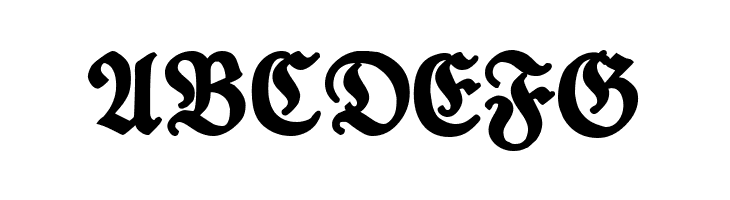 TypographerFrakturUNZ1 Medium  Free Fonts Download