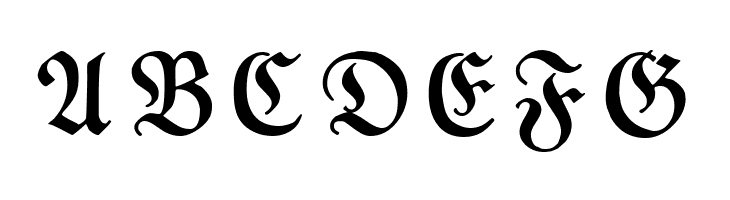 TypographerFraktur UNZ1 Medium  Free Fonts Download