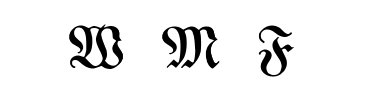 TypographerFraktur UNZ1 Medium  Free Fonts Download