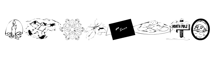 KR Christmas 2002 Dings 4  Free Fonts Download