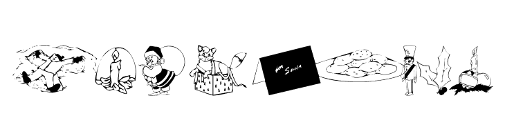 KR Christmas 2002 Dings 4  Free Fonts Download