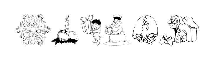 KR Christmas 2002 Dings 4  Free Fonts Download