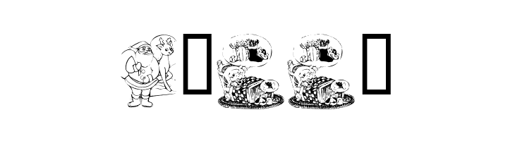 KR Christmas 2002 Dings 1  Free Fonts Download