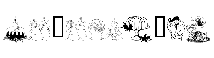 KR Christmas 2002 Dings 1  Free Fonts Download