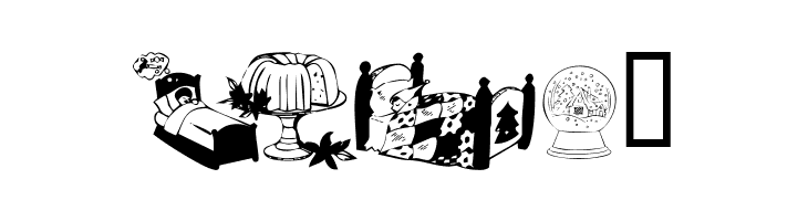 KR Christmas 2002 Dings 1  Free Fonts Download