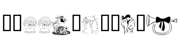 KR Christmas 2002 Dings 1  Free Fonts Download