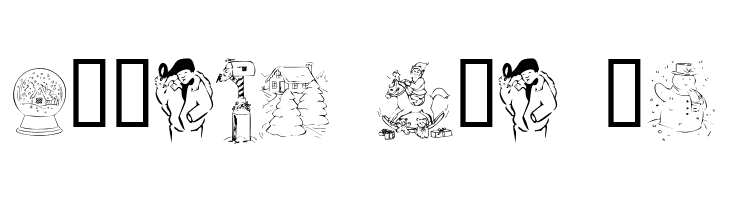KR Christmas 2002 Dings 1  Free Fonts Download