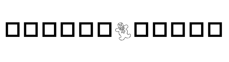 Destiny's Gingerbread Dings  Free Fonts Download