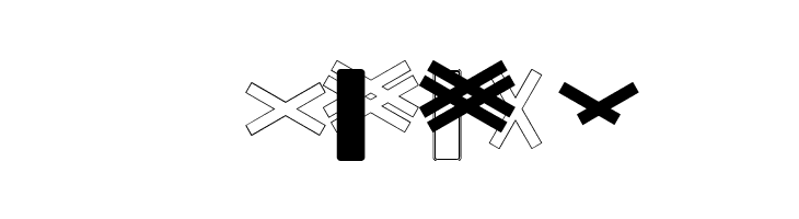 Zeichen Dreihundert Alt  Free Fonts Download