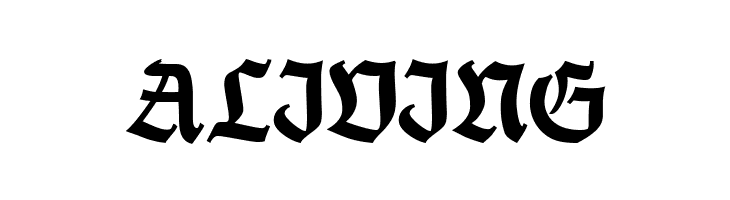 FetteThannhaeuser UNZ1  Free Fonts Download