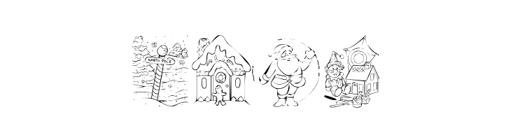 KR Color Me Christmas 2002  Free Fonts Download