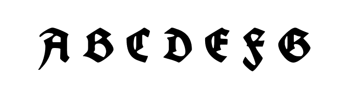 Fette deutsche Schrift UNZ1L Italic  Free Fonts Download