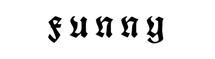 Fette deutsche Schrift UNZ1L Italic  Free Fonts Download