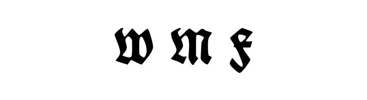 Fette deutsche Schrift UNZ1L  Free Fonts Download