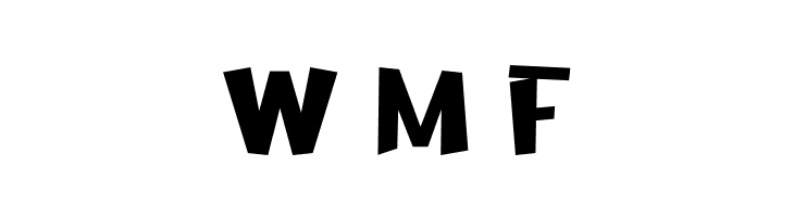 a Aha Wow  Free Fonts Download