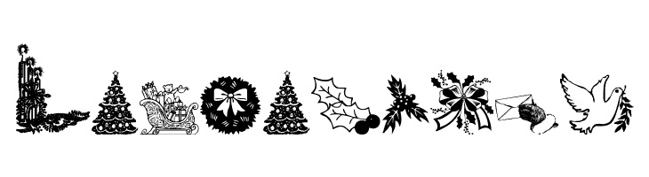 Christmas - Debbie  Free Fonts Download